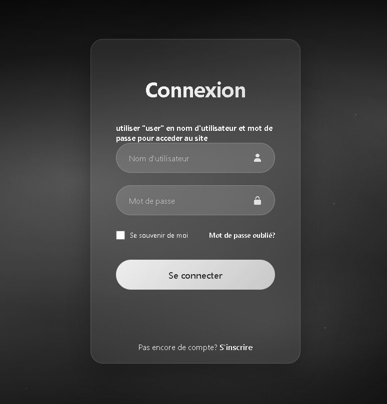 Connexion